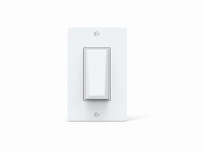 WiFi Paddle Switch 600 Watt Smart WiFi Paddle Switch Wall Control in White Energy-efficient ceiling fan with remote