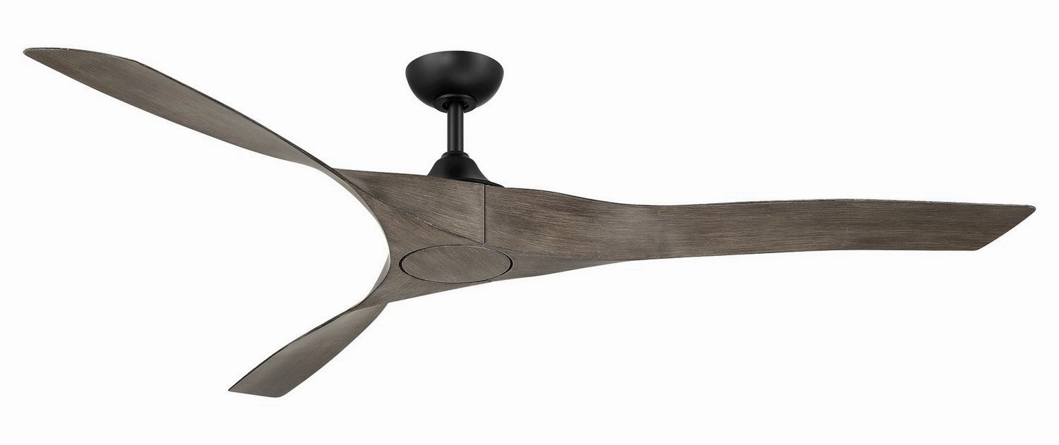 Willow XL 70"Ceiling Fan Matte Black