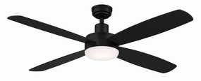 Wind River Aeris Job Fan 52" Ceiling Fan with 17W LED and Wall Control Ceiling fan with adjustable speed settings
