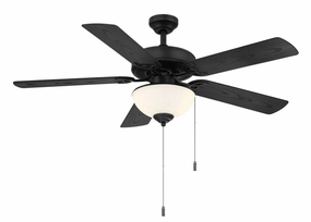 Wind River Dalton 52" Outdoor Pull Chain AC Ceiling Fan with 18W LED low-noise indoor fans for peaceful settings
