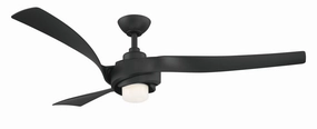 Wind River Kurve 60" Smart 17W LED Ceiling Fan with Remote Ceiling fan with adjustable speed settings