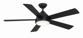 Wind River Neopolis 52" Indoor/Outdoor Ceiling Fan with CCT 17W LED and Remote whisper-quiet fans for indoor comfort