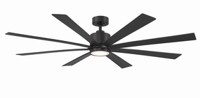 Wind River Richland 65" Smart Indoor/Outdoor DC 18W LED Ceiling Fan adjustable indoor fans for cool airflow