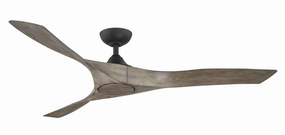 Wind River Willow 60" Smart Indoor/Outdoor DC 17W LED Ceiling Fan with Remote adjustable indoor fans for cool airflow
