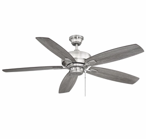 Wind Star 52" Ceiling Fan Brushed Pewter versatile medium fans for any space