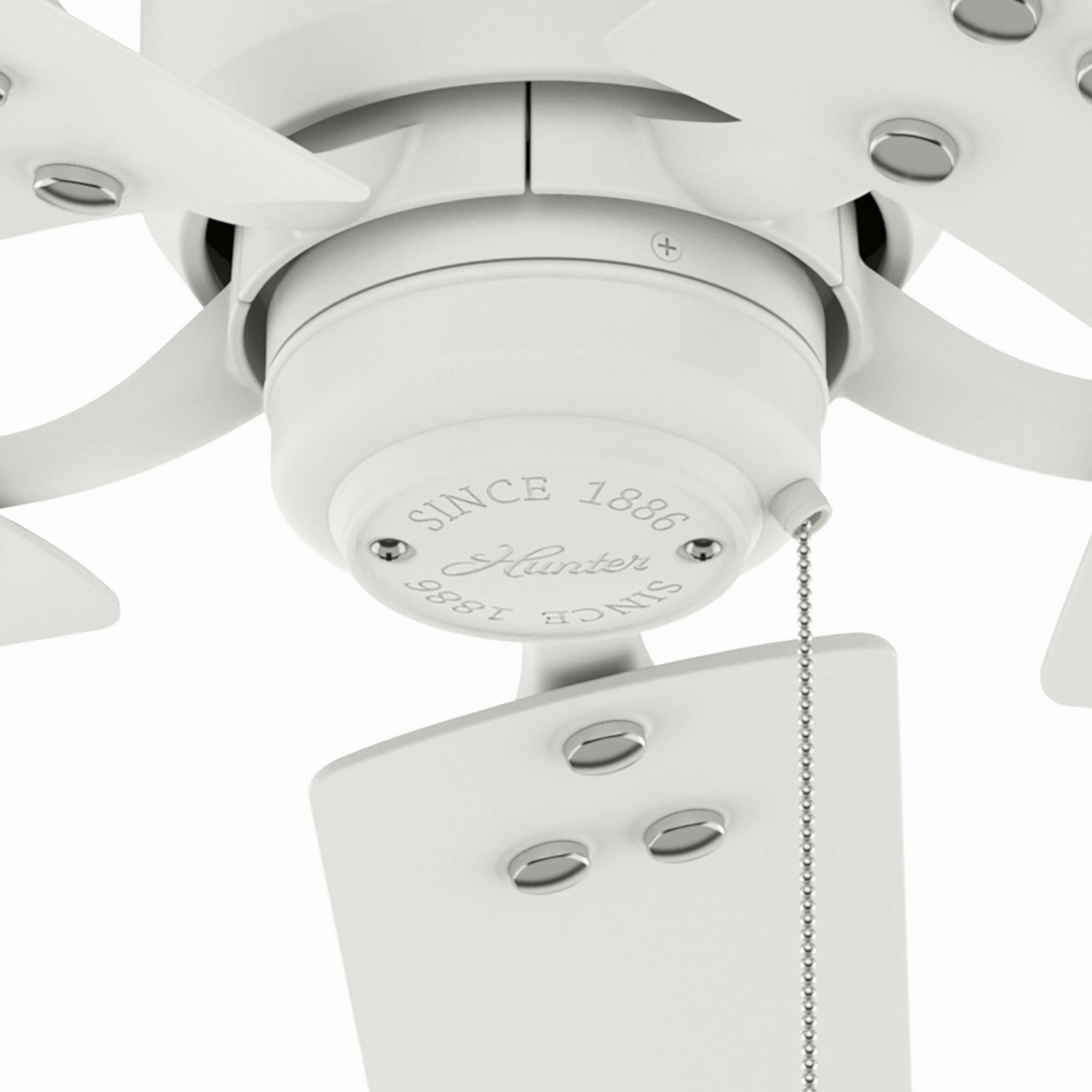 Windbound 52"Ceiling Fan Matte White