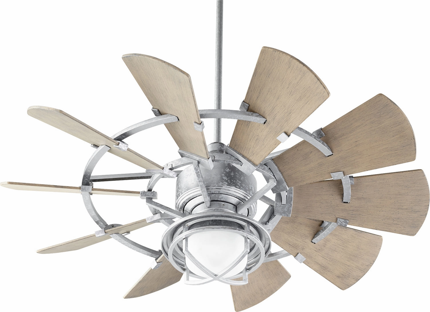 Windmill 44"Patio Fan Galvanized