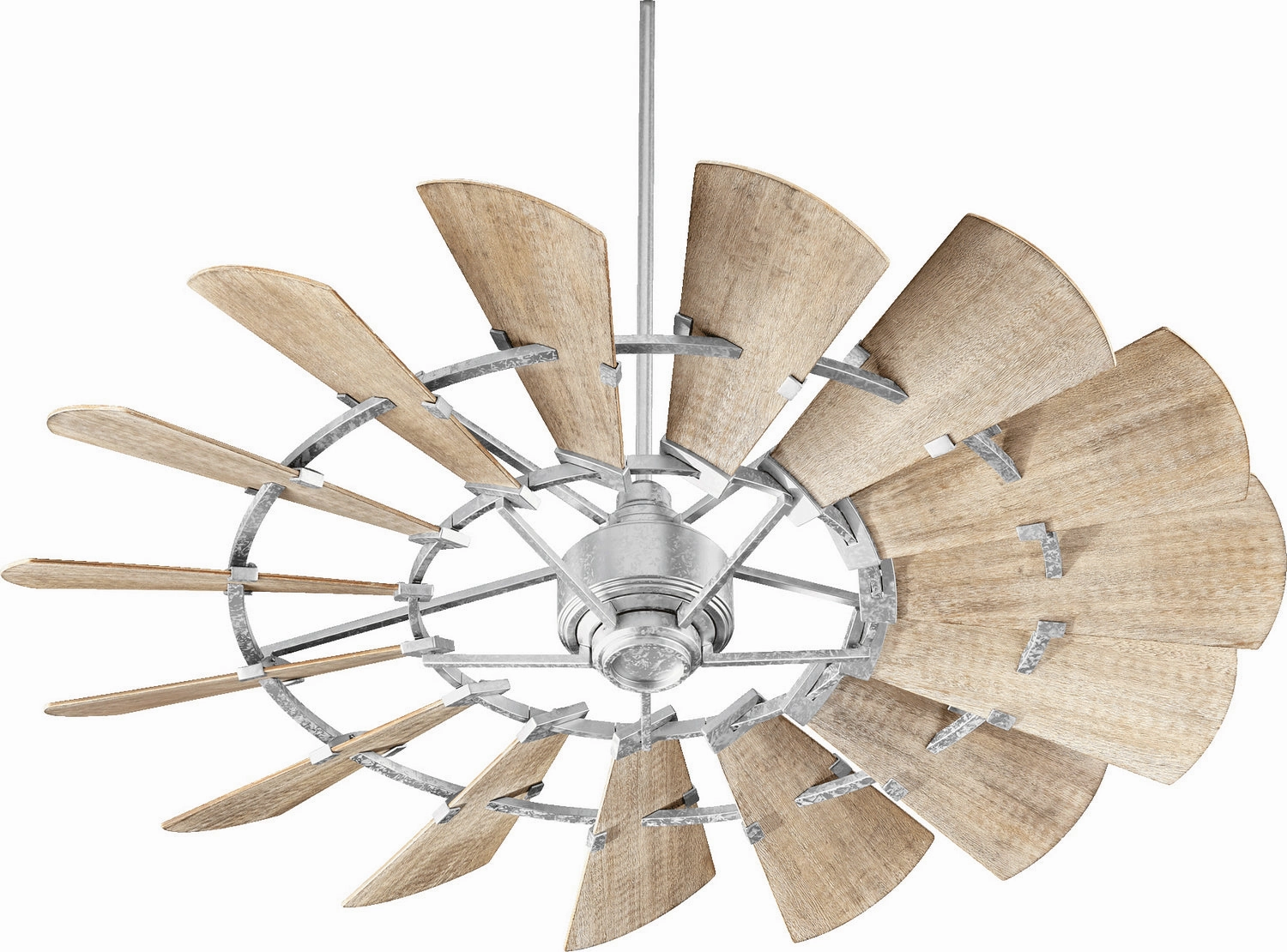 Windmill 60"Ceiling Fan Galvanized energy-efficient medium fans with remote