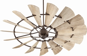 Windmill 72"Ceiling Fan Oiled Bronze compact medium fans for desks and counters