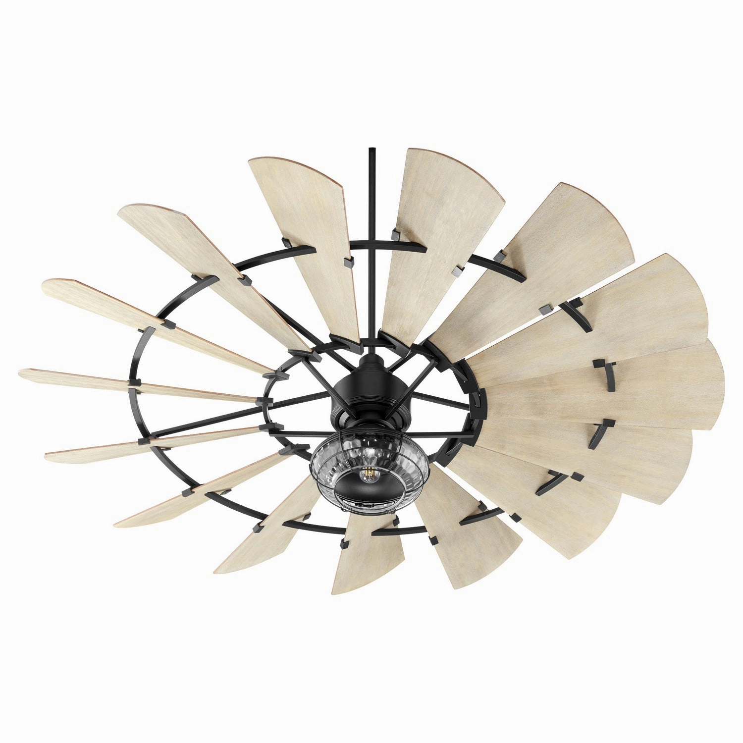 Windmill 72"Ceiling Fan Textured Black