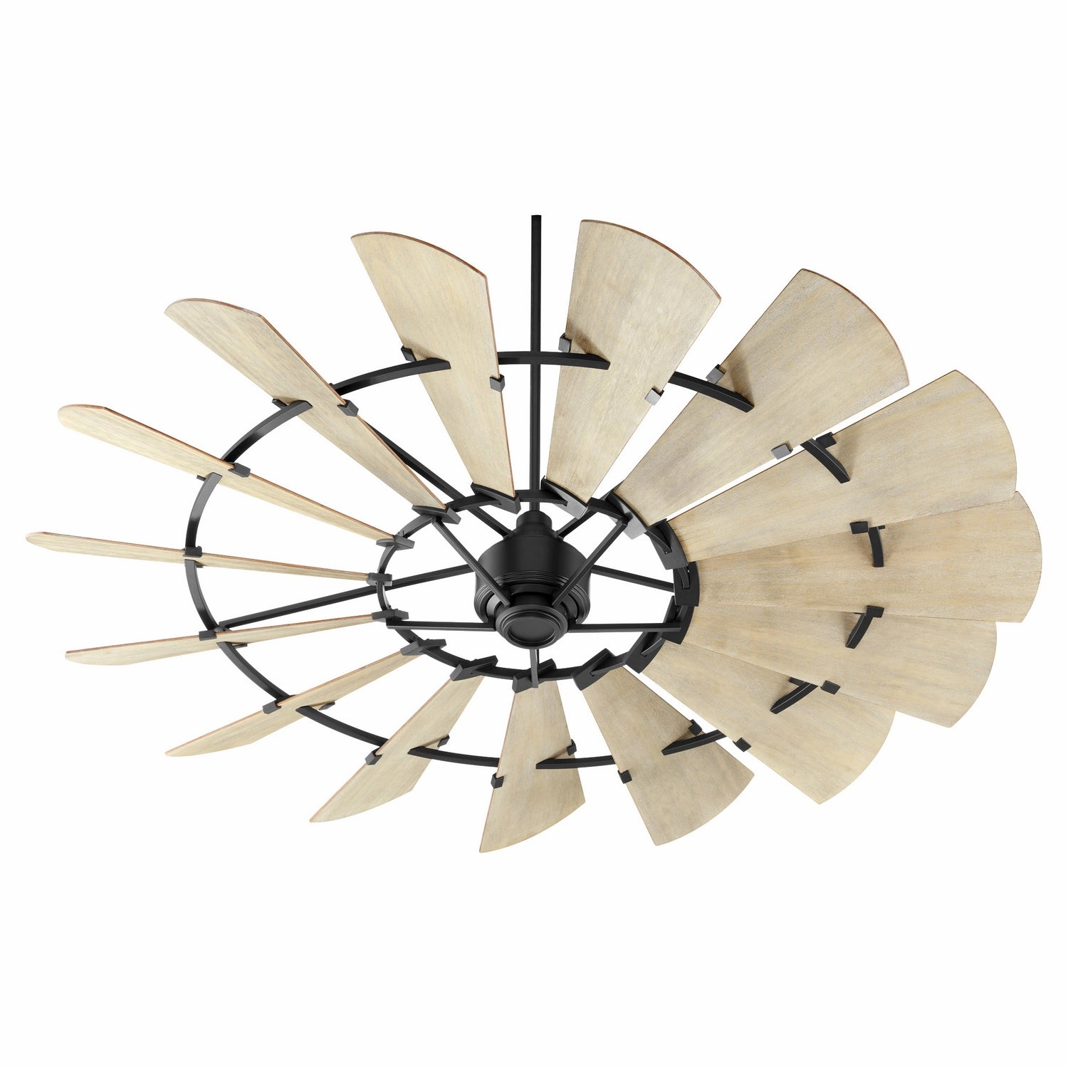 Windmill 72"Ceiling Fan Textured Black medium electric fans for multi-room use