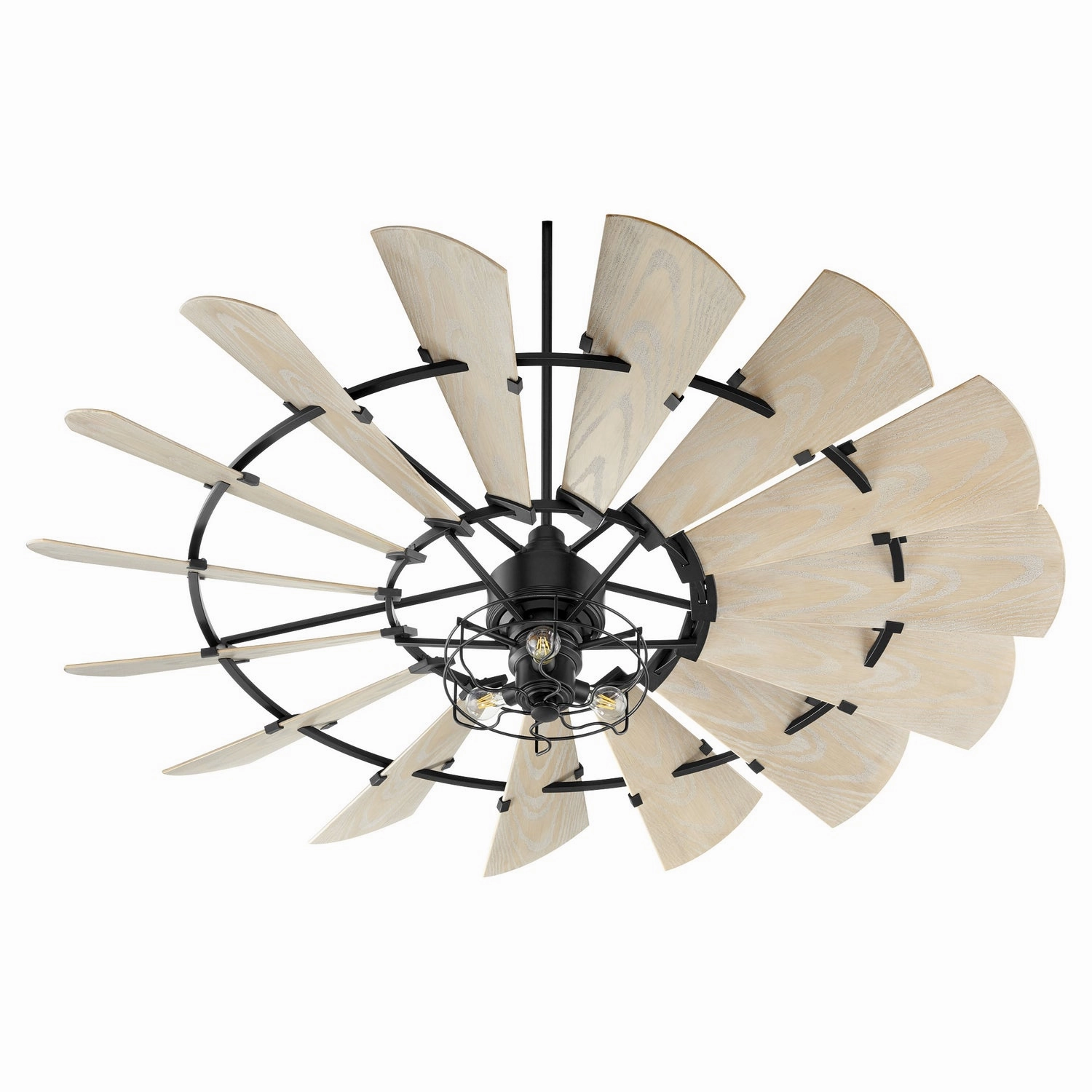 Windmill 72"Patio Fan Textured Black