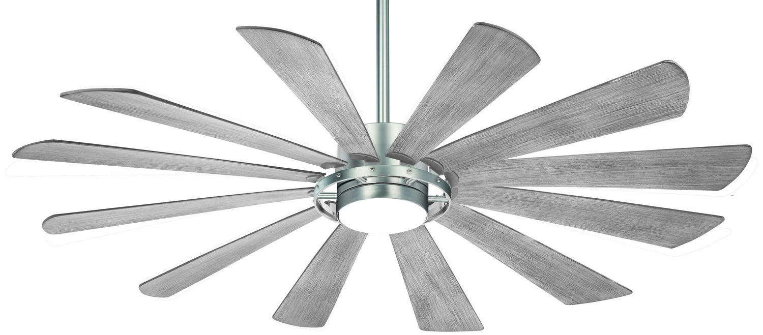 Windmolen 65" Ceiling Fan Brushed Steel home cooling fans in medium size