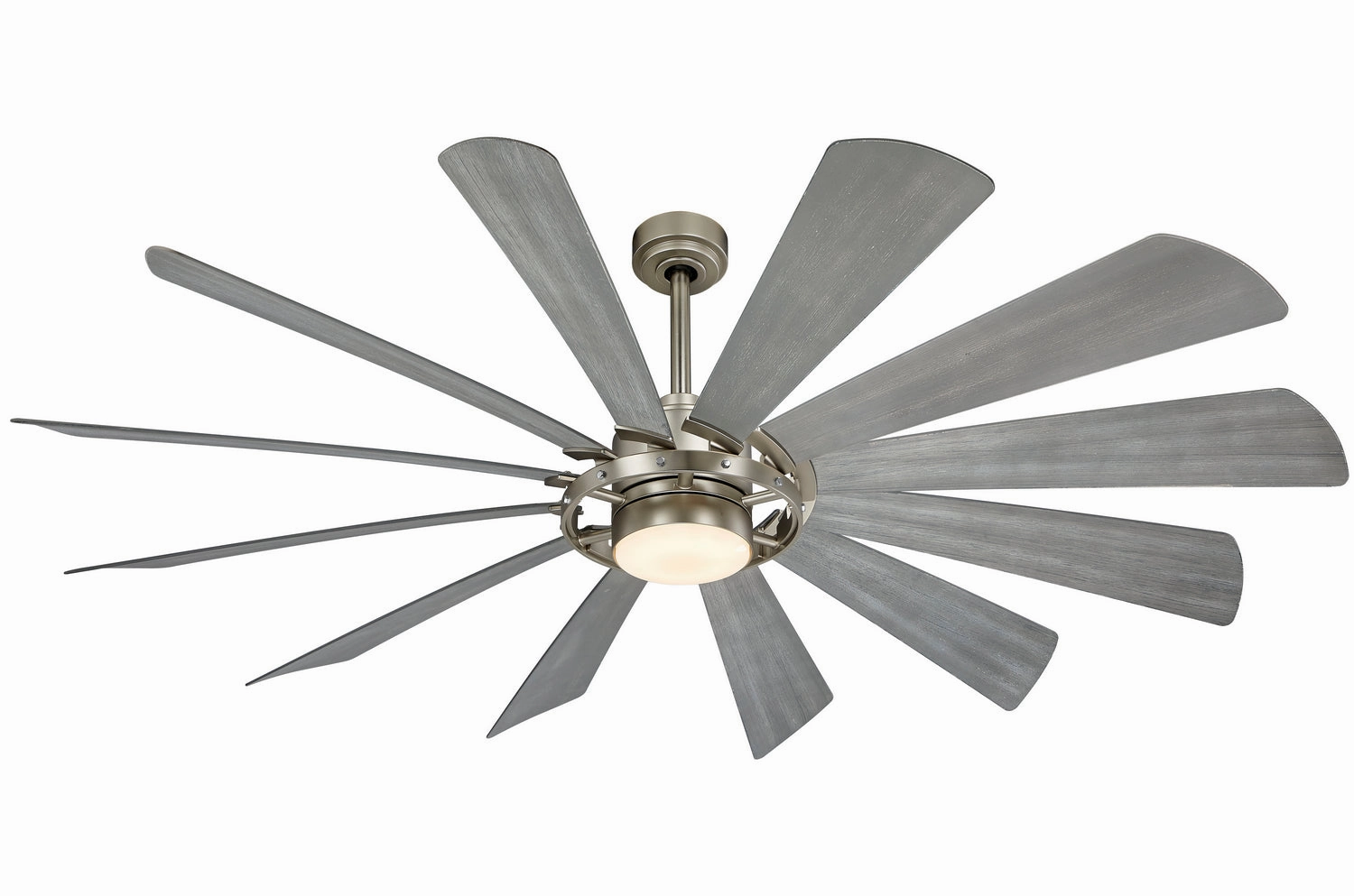 Windmolen 65" Ceiling Fan Brushed Steel