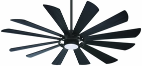 Windmolen 65" Ceiling Fan Textured Coal home cooling fans in medium size
