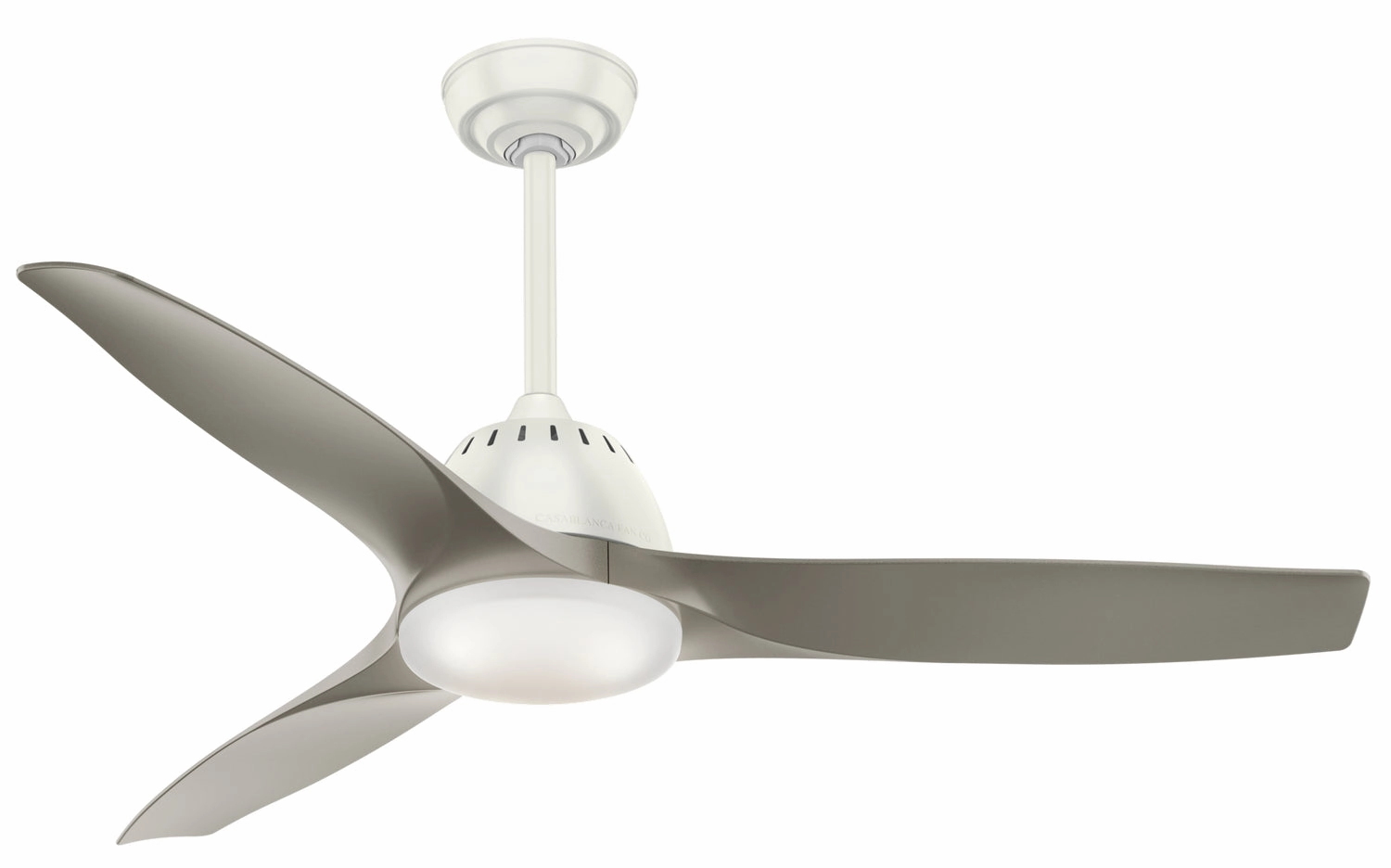 Wisp 52"Ceiling Fan Fresh White medium electric fans for multi-room use
