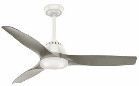 Wisp 52"Ceiling Fan Fresh White medium electric fans for multi-room use