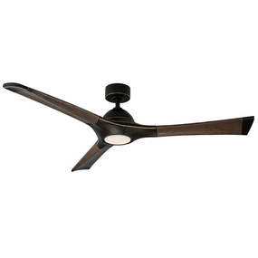 Woody 60"Ceiling Fan Bronze/Dark Walnut home cooling fans in medium size