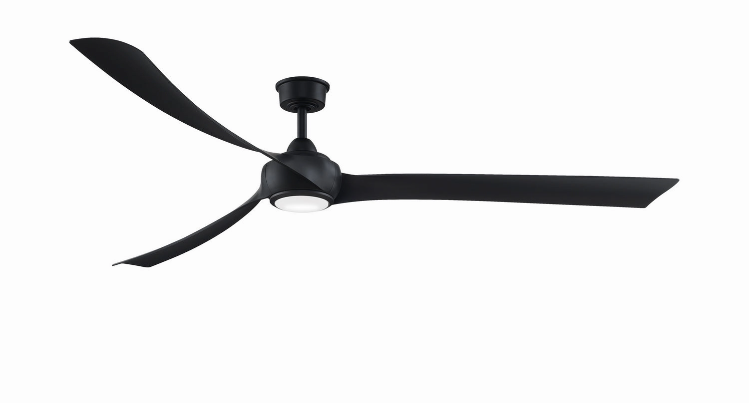 Wrap Custom Motor Black compact medium fans for desks and counters