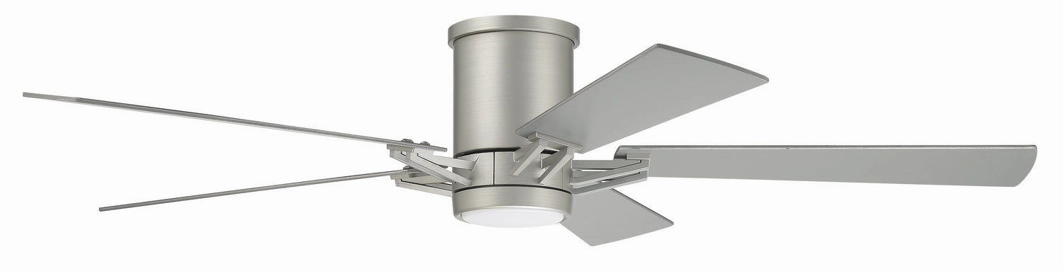 Wyatt 52"Ceiling Fan Painted Nickel