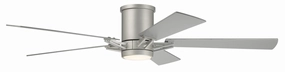 Wyatt 52"Ceiling Fan Painted Nickel home cooling fans in medium size