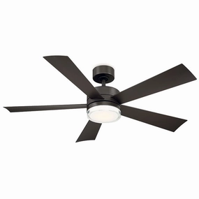 Wynd 52"Ceiling Fan Bronze oscillating medium fans with strong airflow