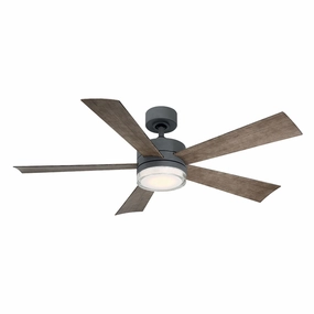 Wynd 52"Ceiling Fan Graphite/Weathered Gray portable medium fans with handle design
