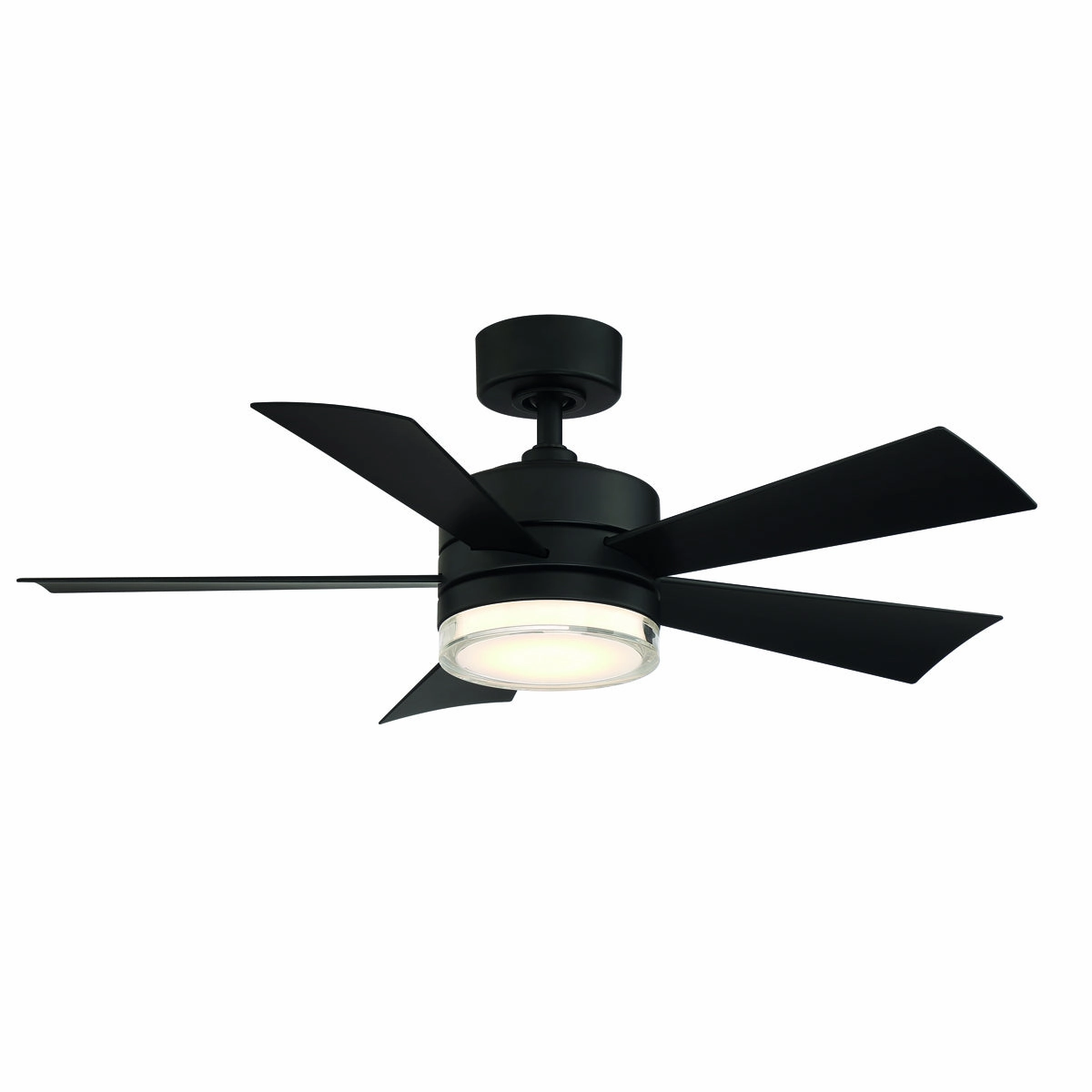 Wynd 52"Ceiling Fan Matte Black modern medium fans for everyday cooling