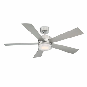 Wynd 52"Ceiling Fan Stainless Steel home cooling fans in medium size
