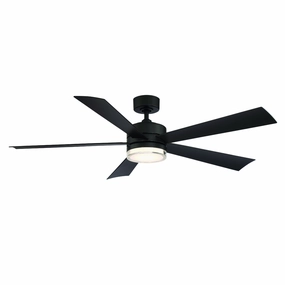 Wynd 60"Ceiling Fan Bronze quiet medium fans for living room use