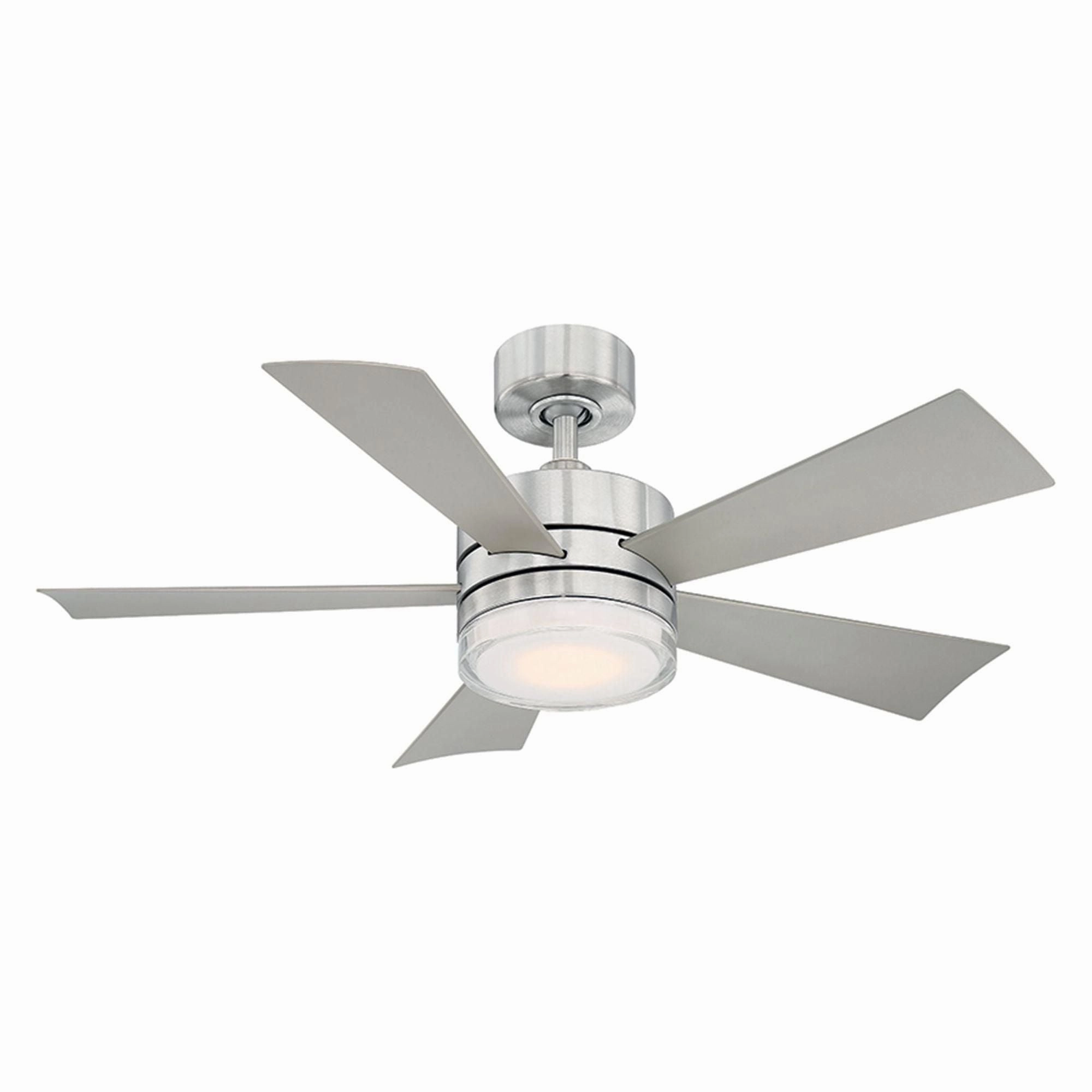 Wynd Indoor/Outdoor 5-Blade 42" Smart Ceiling Fan with LED Light Kit and Remote Control