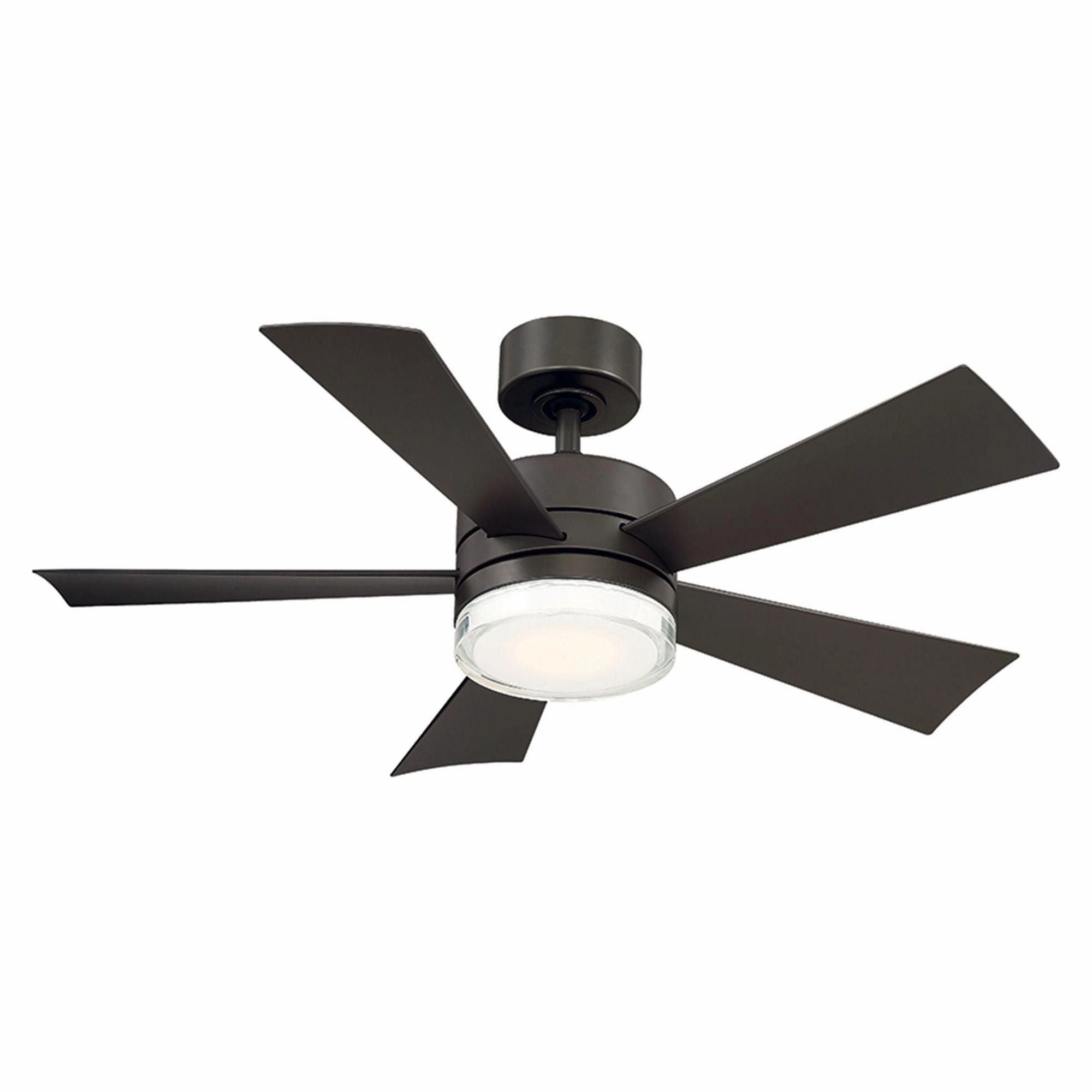 Wynd Indoor/Outdoor 5-Blade 42" Smart Ceiling Fan with LED Light Kit and Remote Control