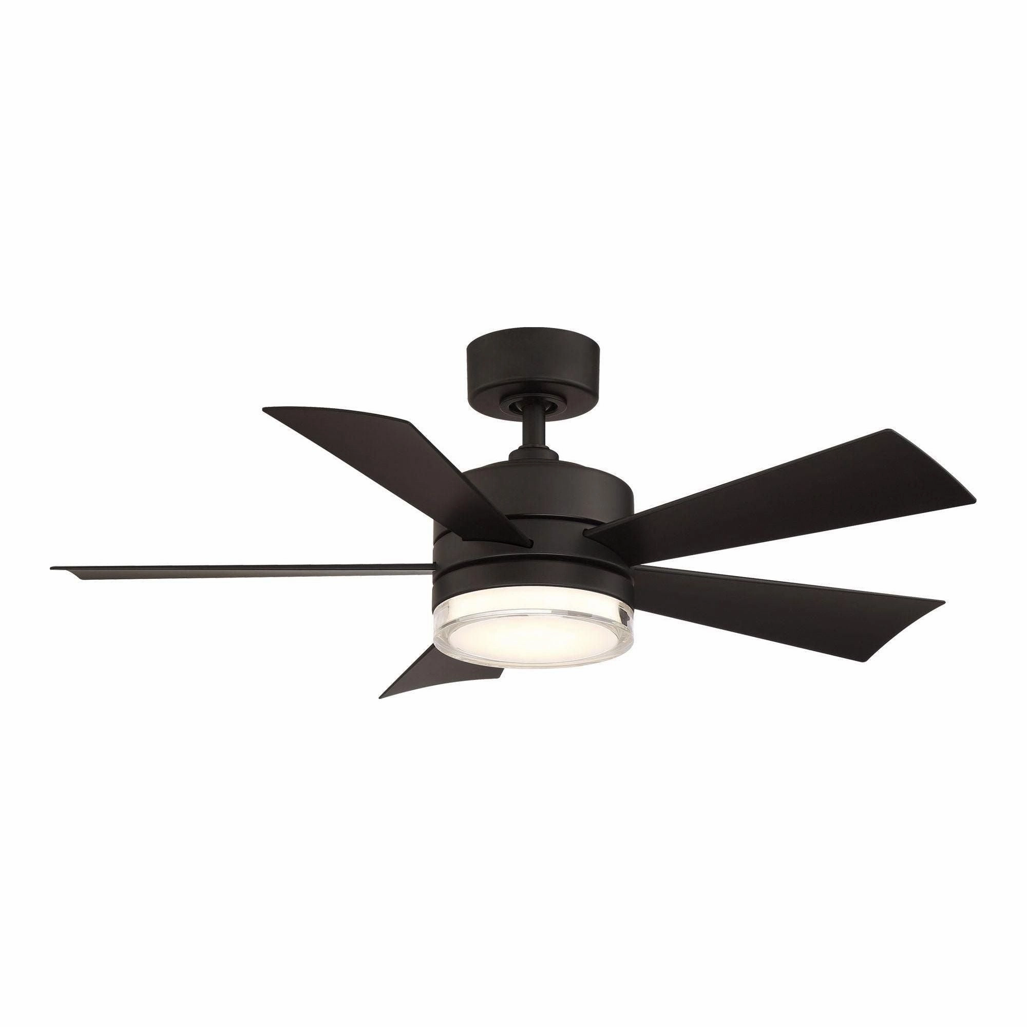 Wynd Indoor/Outdoor 5-Blade 42" Smart Ceiling Fan with LED Light Kit and Remote Control