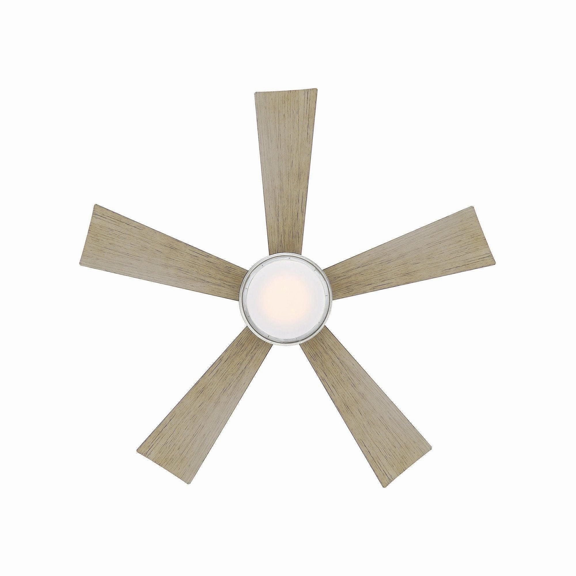 Wynd Indoor/Outdoor 5-Blade 42" Smart Ceiling Fan with LED Light Kit and Remote Control