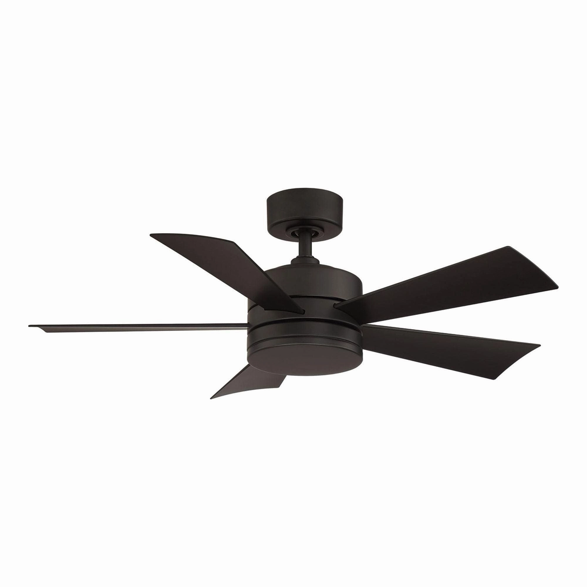 Wynd Indoor/Outdoor 5-Blade 42" Smart Ceiling Fan with LED Light Kit and Remote Control