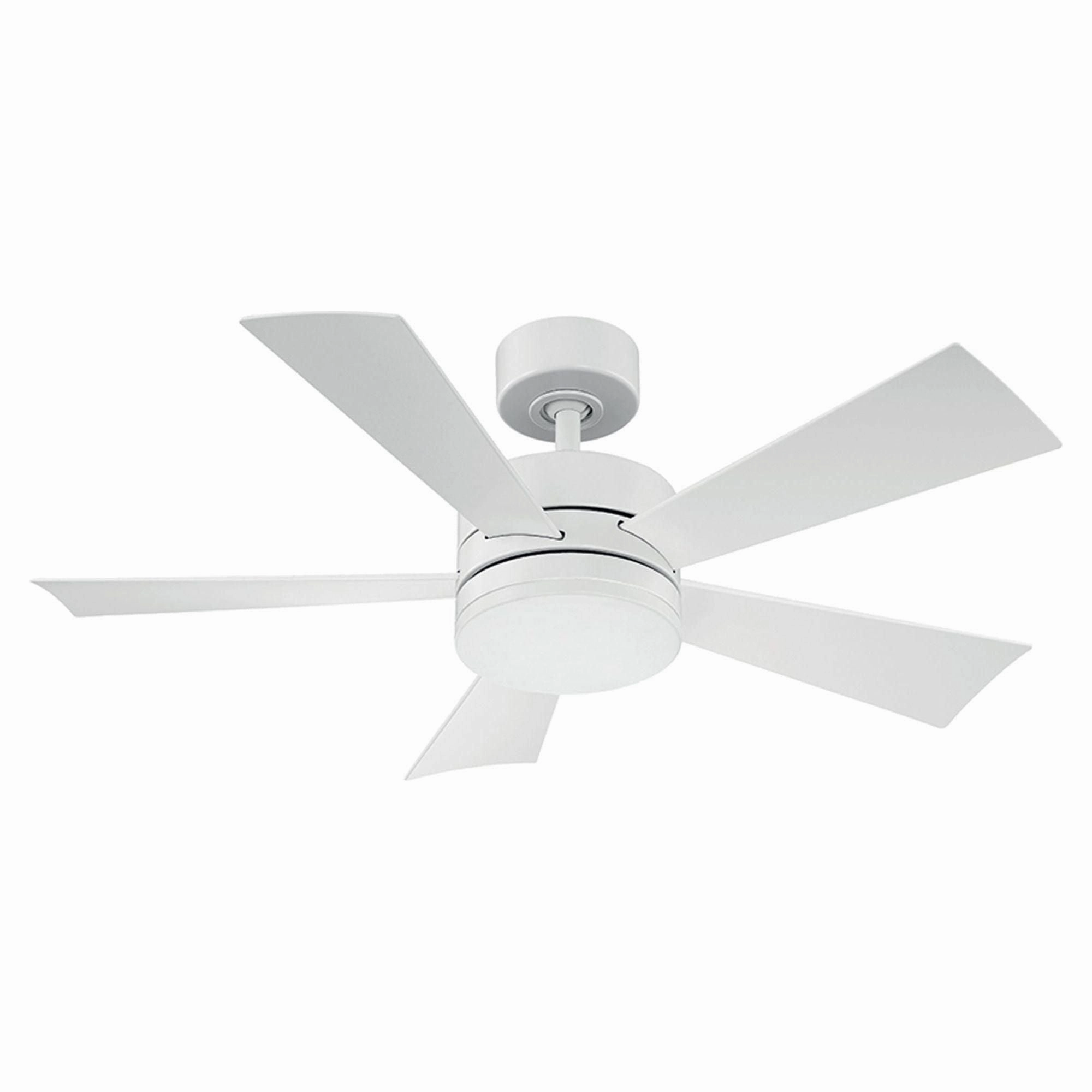 Wynd Indoor/Outdoor 5-Blade 42" Smart Ceiling Fan with LED Light Kit and Remote Control