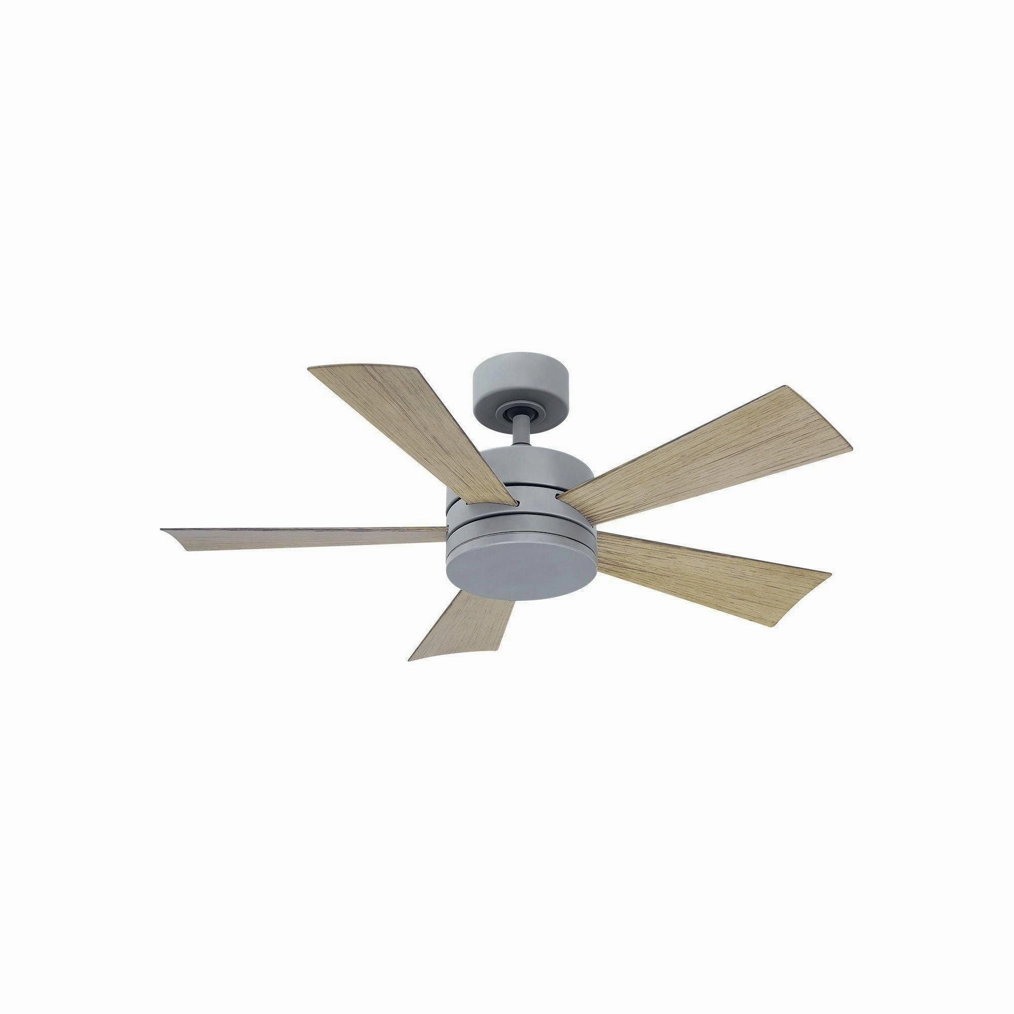 Wynd Indoor/Outdoor 5-Blade 42" Smart Ceiling Fan with LED Light Kit and Remote Control