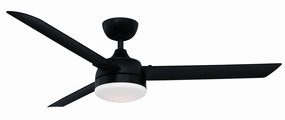 Xeno Wet 56"Ceiling Fan Black quiet medium fans for living room use