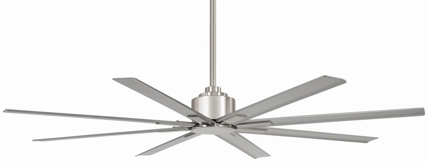 Xtreme H2O 65" 65" Ceiling Fan Brushed Nickel Wet energy-efficient medium fans with remote