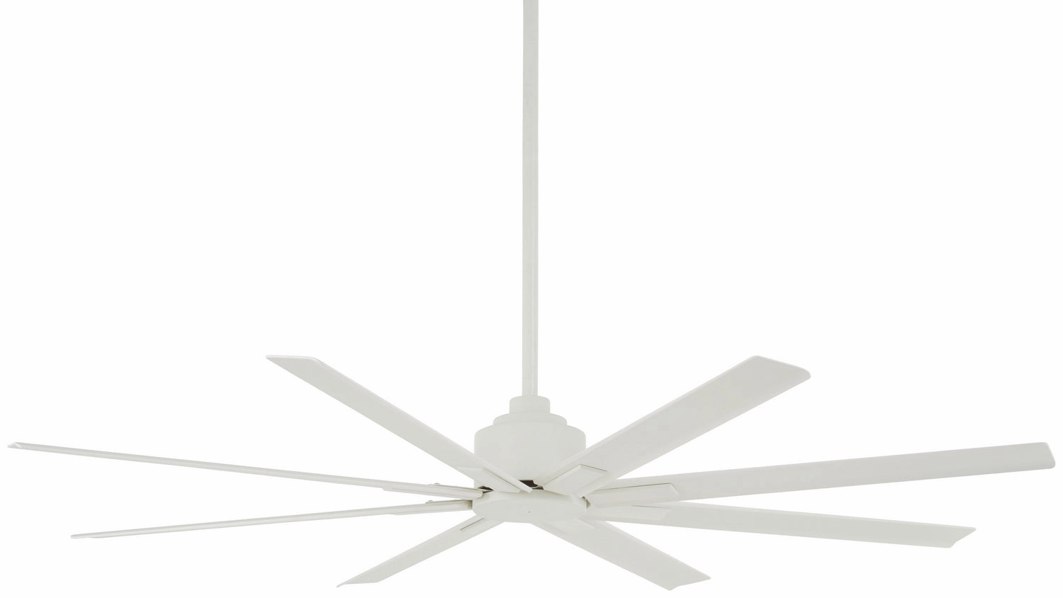 Xtreme H2O 65" 65" Ceiling Fan Flat White medium size fans for home ventilation
