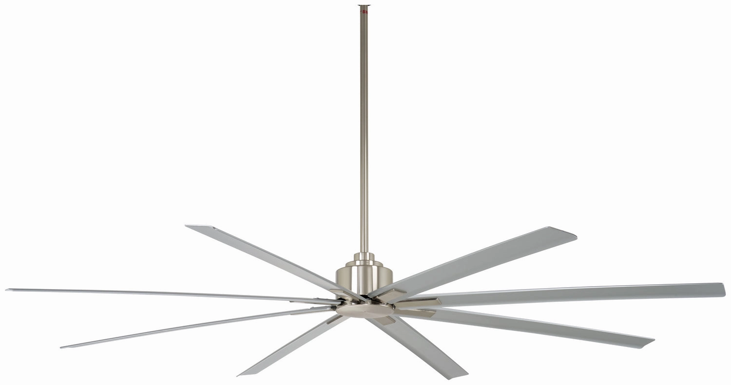 Xtreme H2O 84" 84"Outdoor Ceiling Fan Brushed Nickel Wet large electric fans for spacious rooms