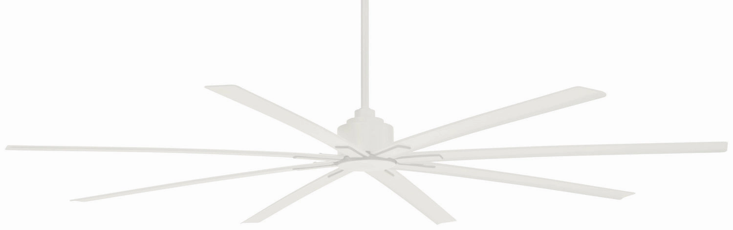 Xtreme H2O 84" 84"Outdoor Ceiling Fan Flat White large electric fans for spacious rooms