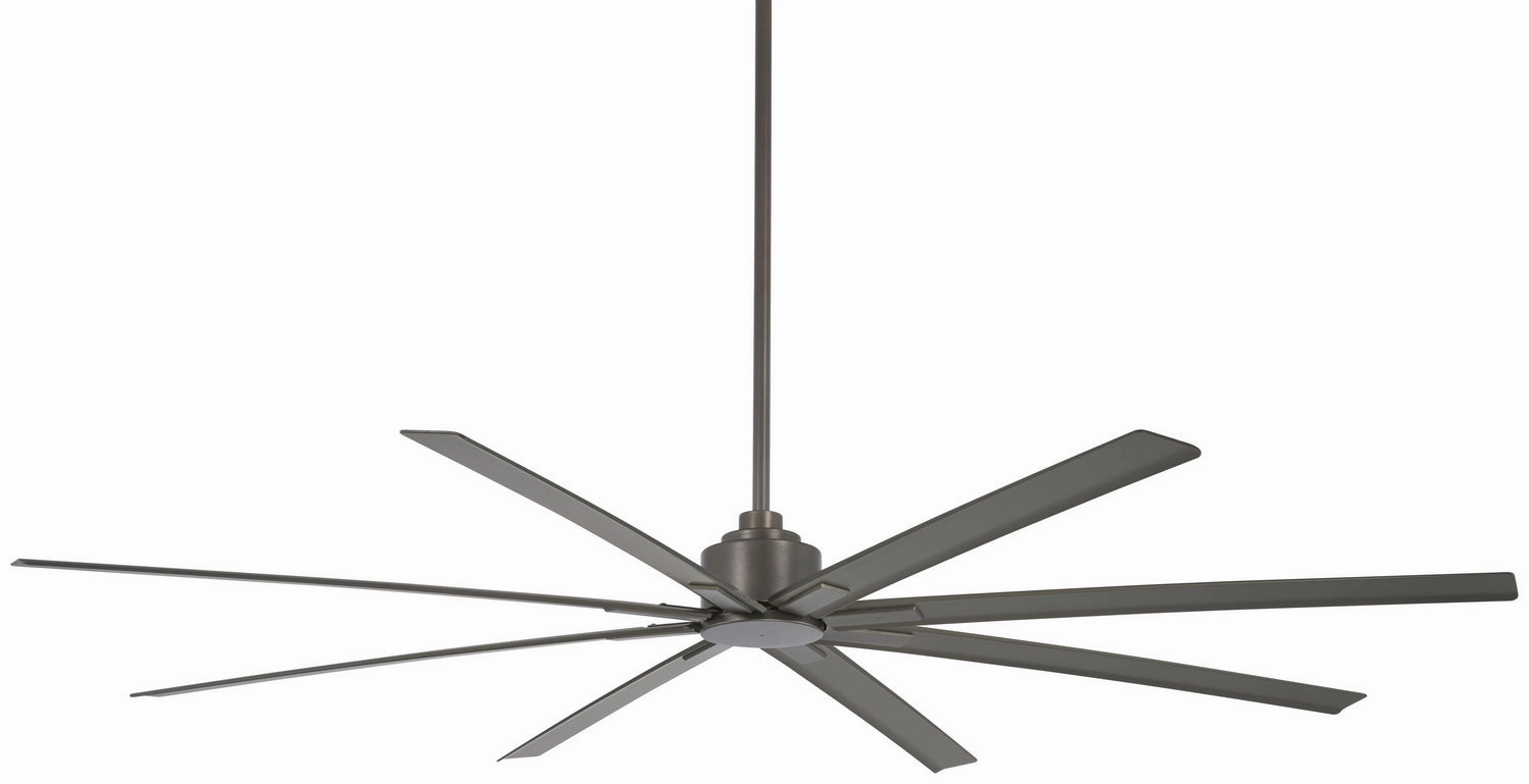Xtreme H2O 84" 84"Outdoor Ceiling Fan Smoked Iron large electric fans for spacious rooms