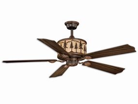 Yosemite 56"Ceiling Fan Burnished Bronze stylish medium fans for contemporary homes