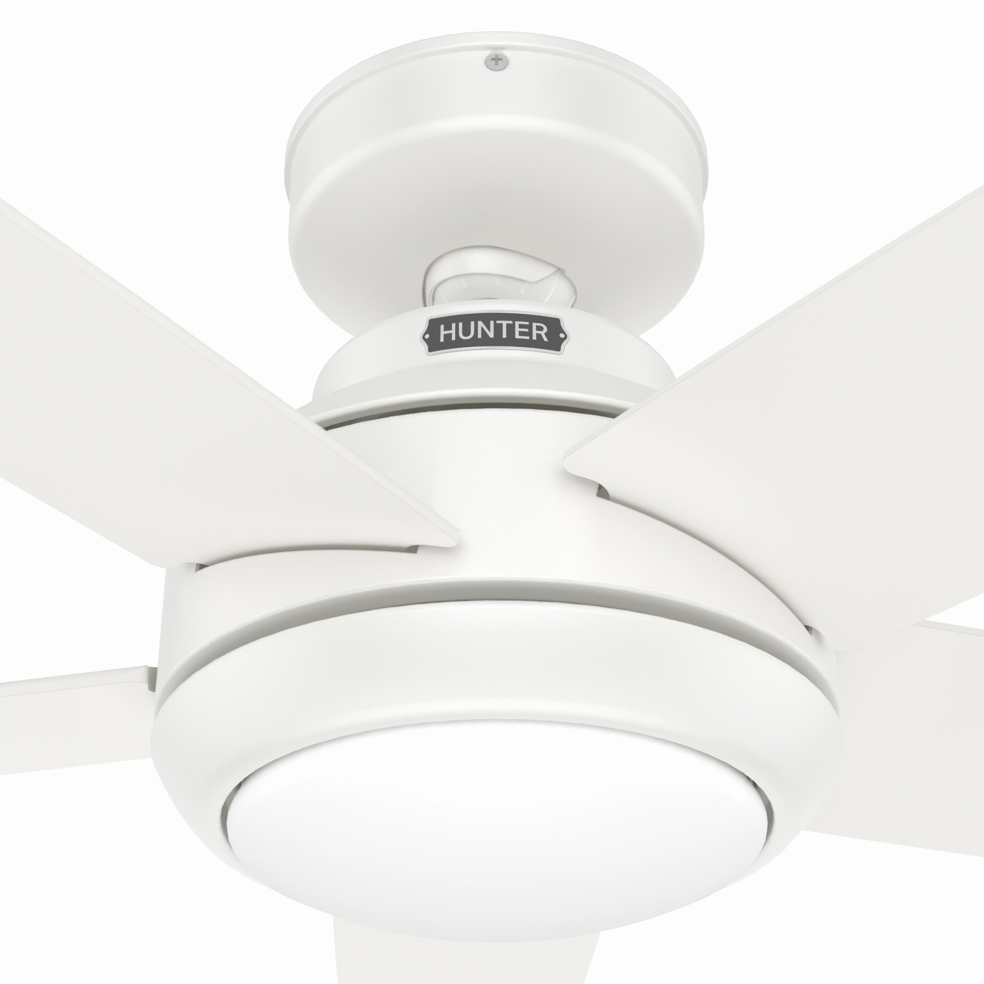 Zayden 52"Ceiling Fan Fresh White