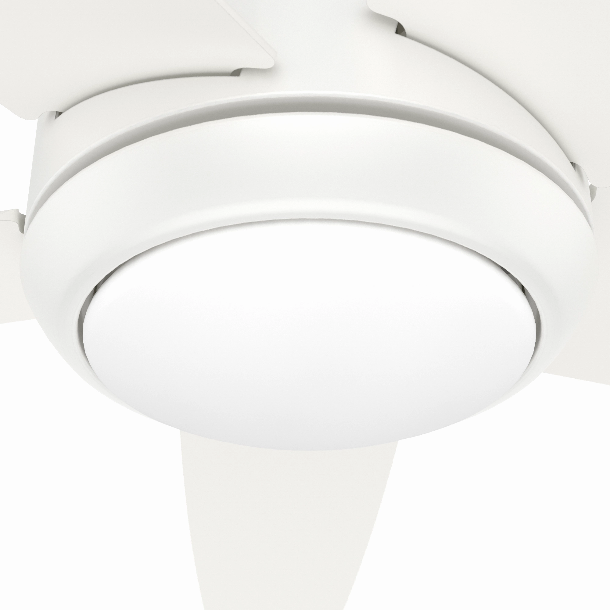 Zayden 52"Ceiling Fan Fresh White