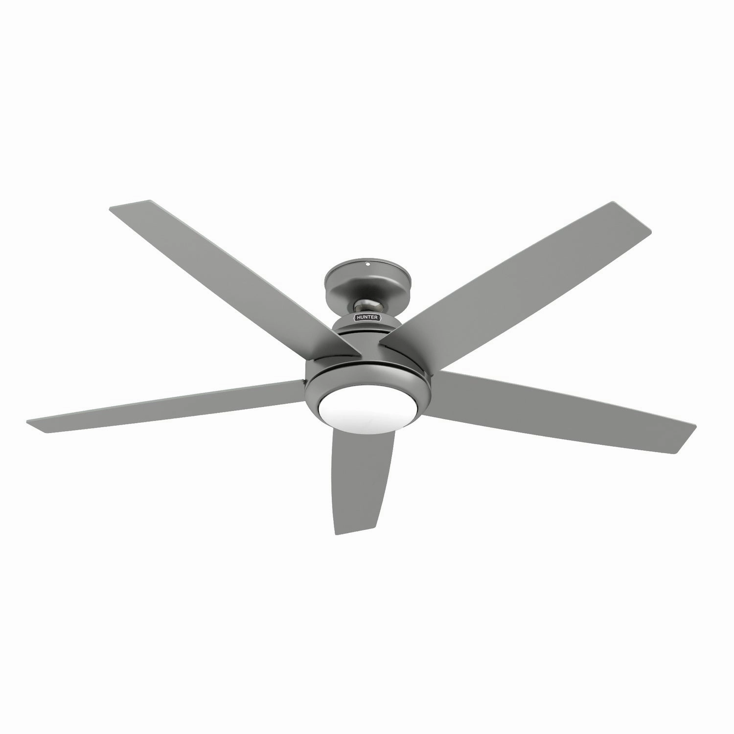 Zayden 52"Ceiling Fan Matte Silver modern medium fans for everyday cooling