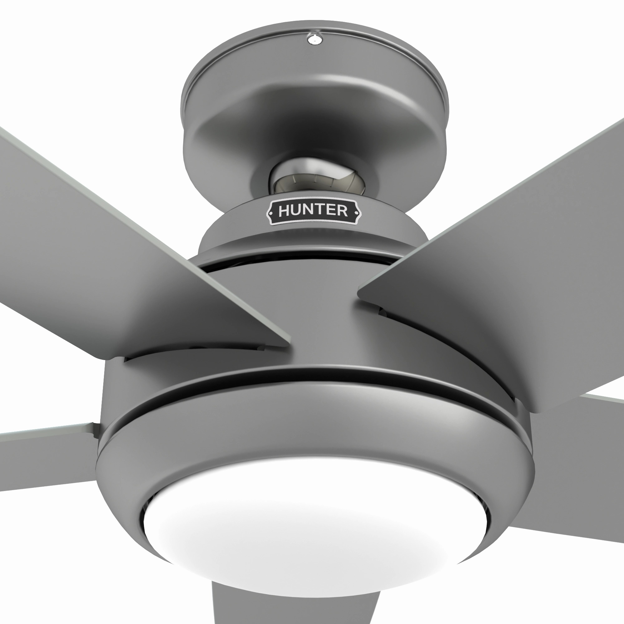 Zayden 52"Ceiling Fan Matte Silver