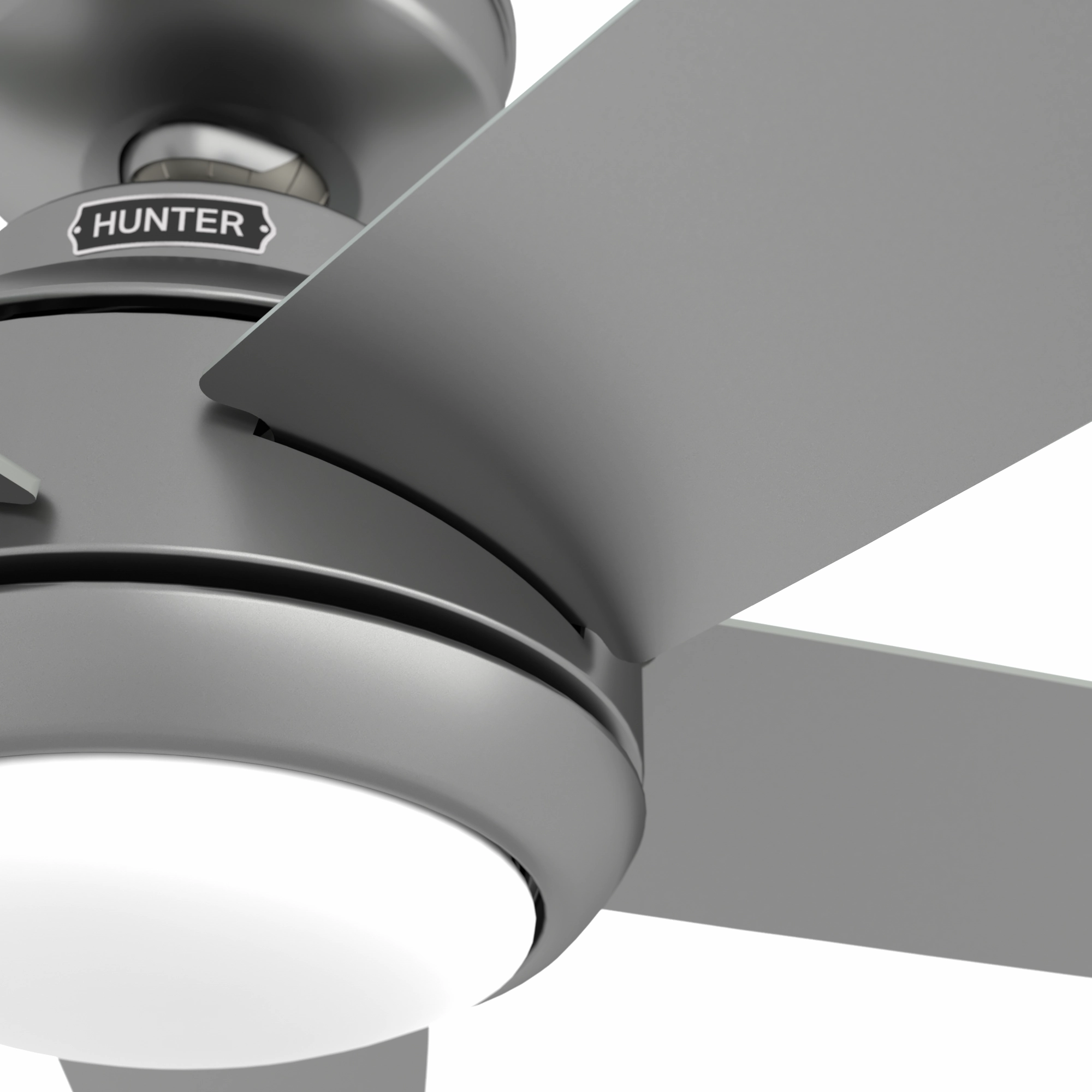 Zayden 52"Ceiling Fan Matte Silver