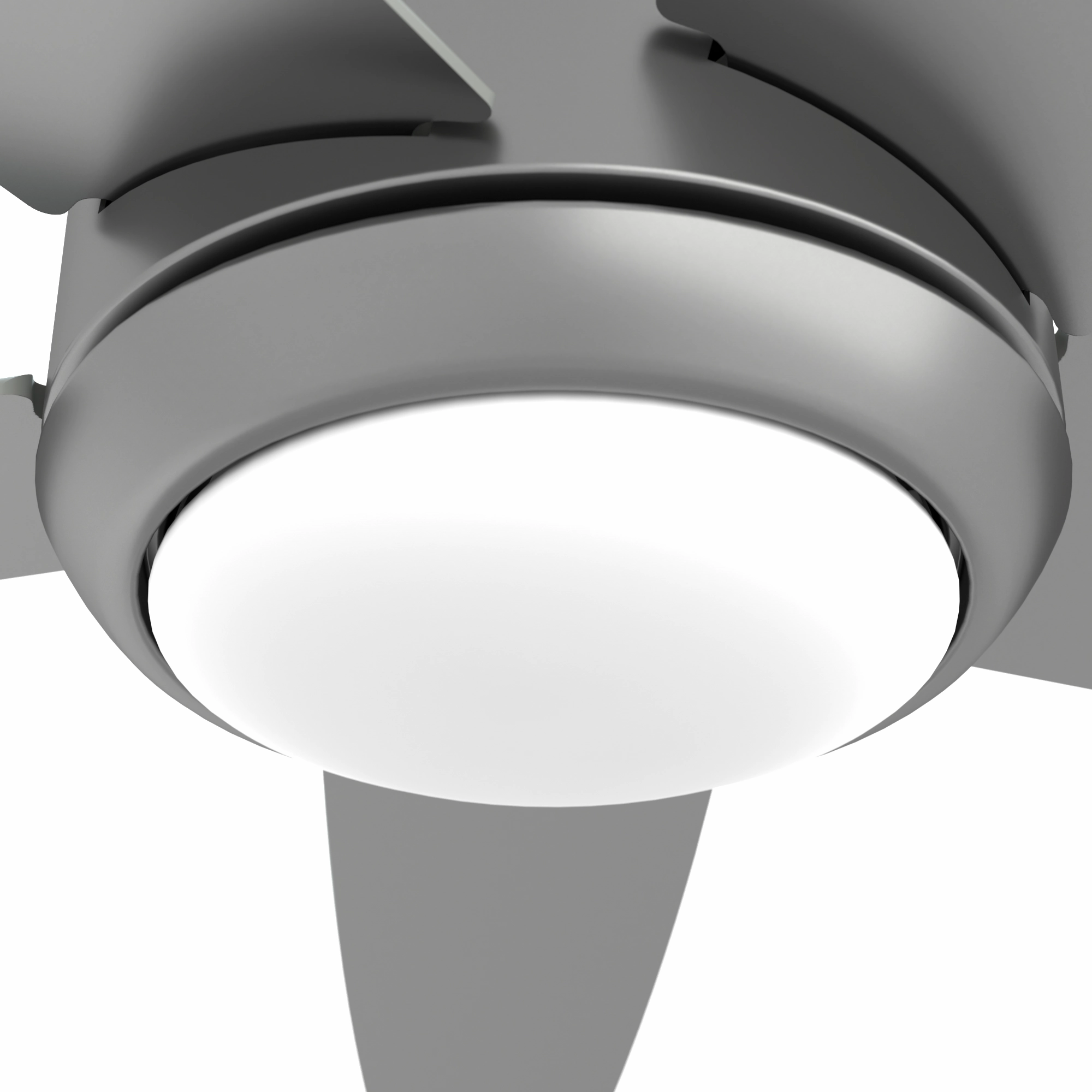 Zayden 52"Ceiling Fan Matte Silver